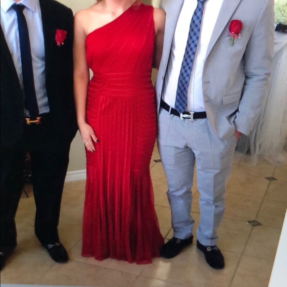 Tadashi Red Dress - Picture 6 of 6